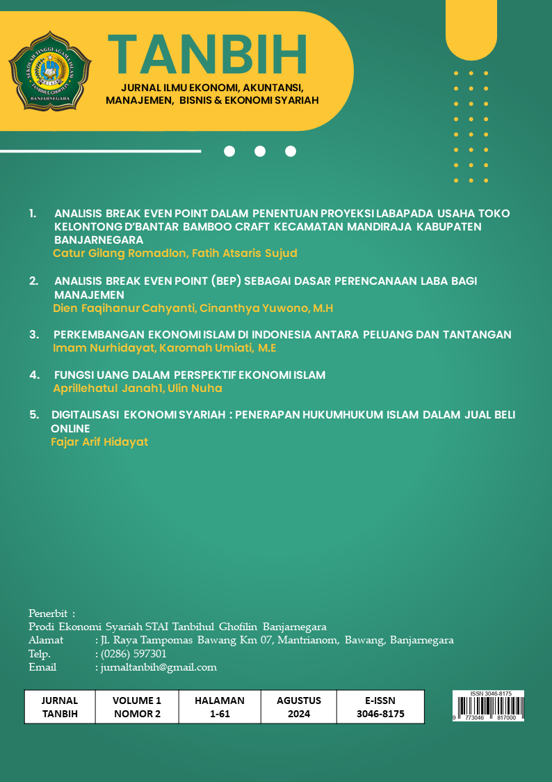 					Lihat Vol 1 No 2 (2024): JURNAL TANBIH
				